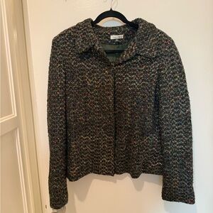 Tweed Yarn Jacket